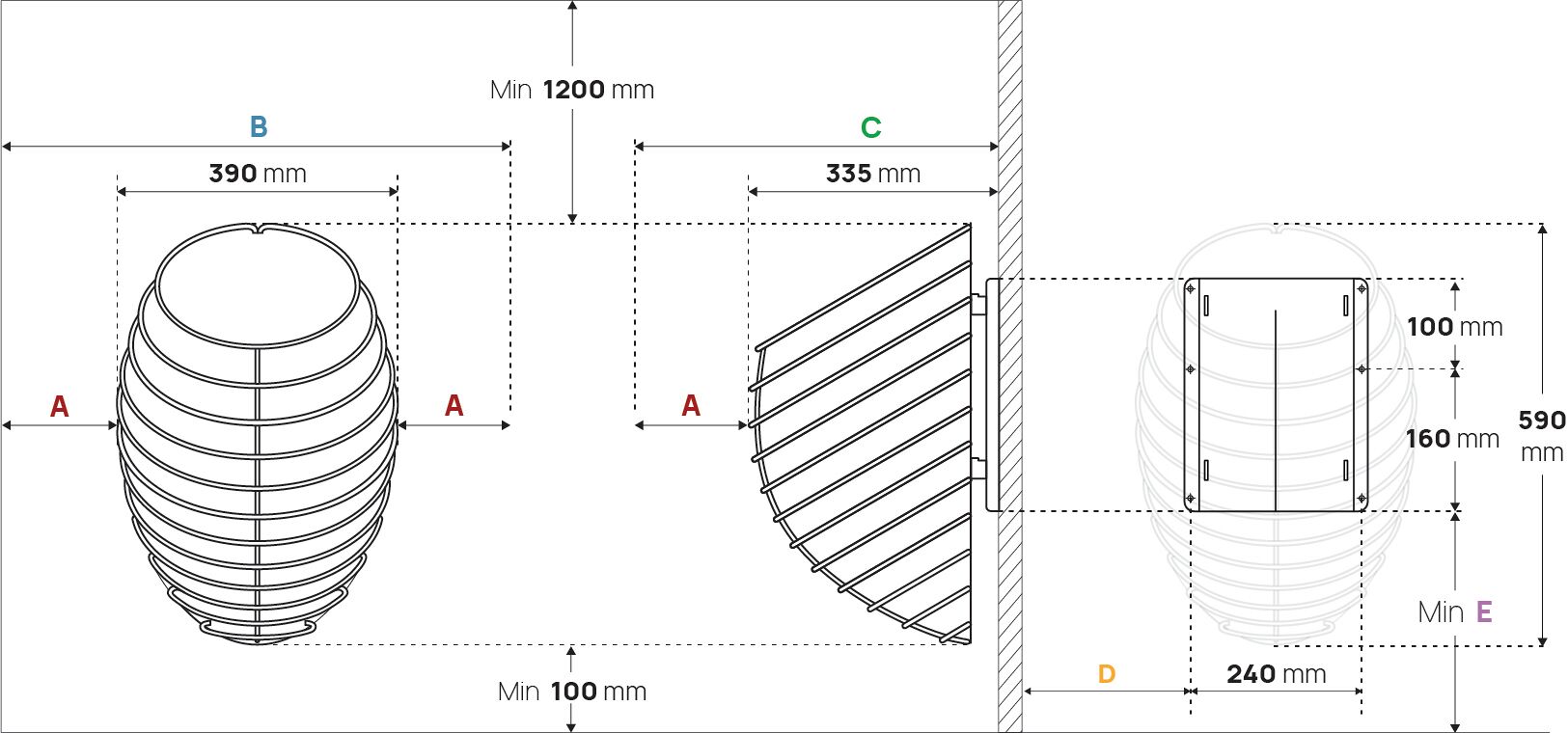 9 kW DROP electric sauna heater – HUUM