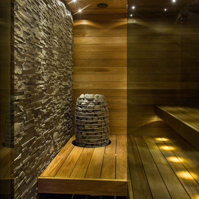 HUUM HIVE Mini design sauna heater in design sauna